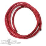 Tear-resistant 50cm cord in red to attach Tibet Bells and other biker bells